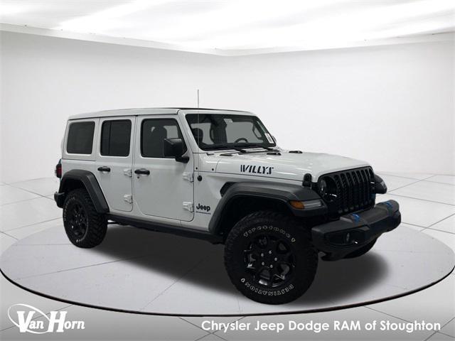 used 2023 Jeep Wrangler 4xe car, priced at $34,224