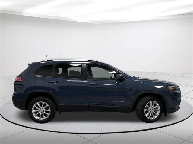 used 2021 Jeep Cherokee car, priced at $18,903