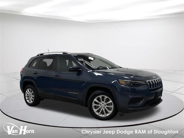 used 2021 Jeep Cherokee car, priced at $18,903