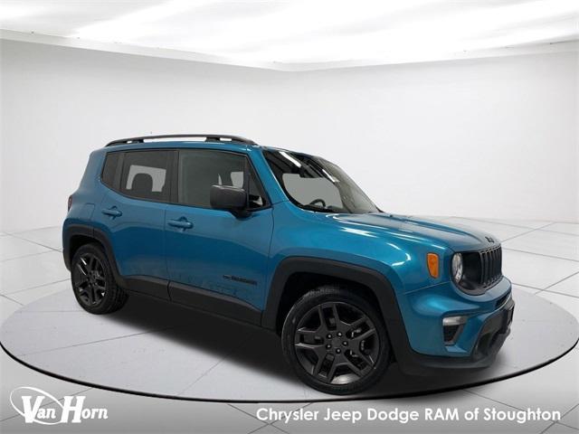 used 2021 Jeep Renegade car, priced at $18,963