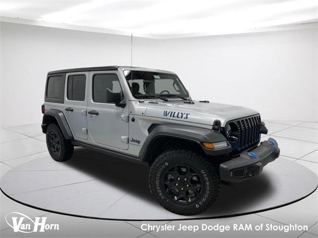 used 2023 Jeep Wrangler 4xe car, priced at $34,889
