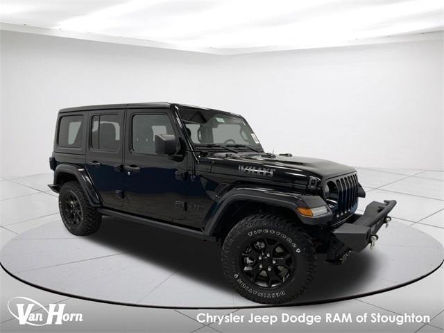 used 2022 Jeep Wrangler Unlimited car, priced at $36,258