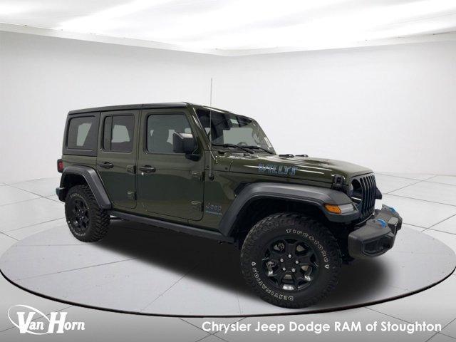 used 2023 Jeep Wrangler 4xe car, priced at $36,898