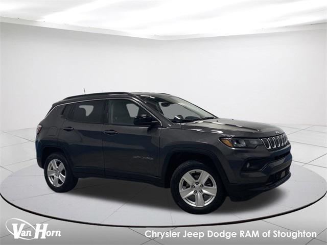 used 2022 Jeep Compass car, priced at $21,252