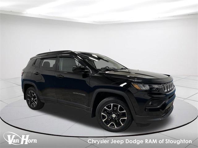 used 2022 Jeep Compass car, priced at $20,999