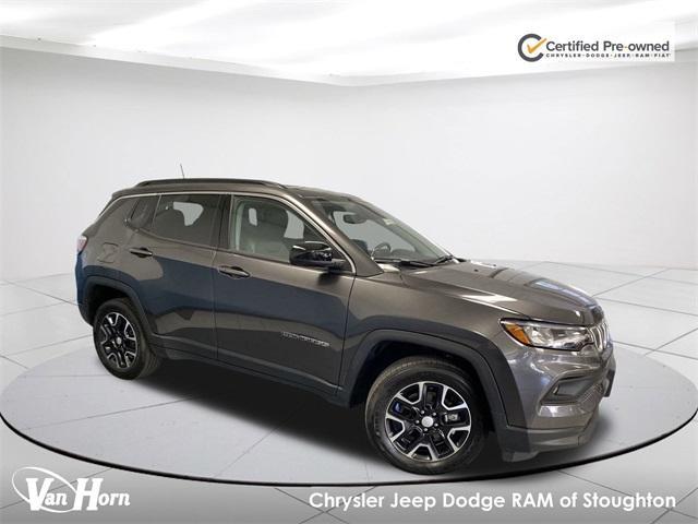 used 2022 Jeep Compass car, priced at $23,225