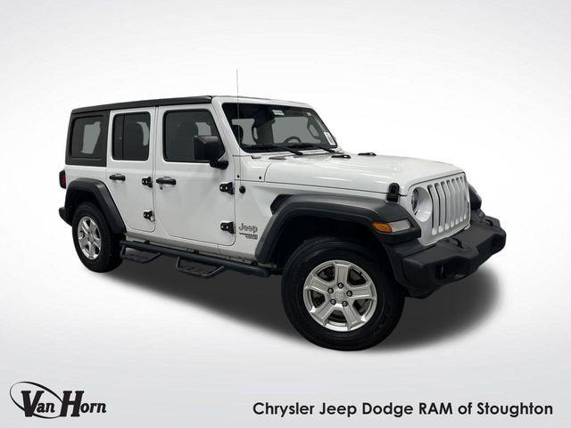 used 2020 Jeep Wrangler Unlimited car, priced at $25,611