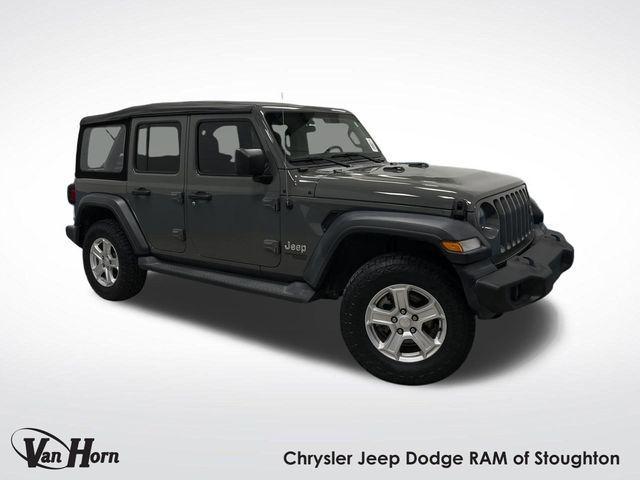 used 2021 Jeep Wrangler Unlimited car, priced at $23,592