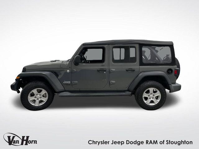 used 2021 Jeep Wrangler Unlimited car, priced at $25,800