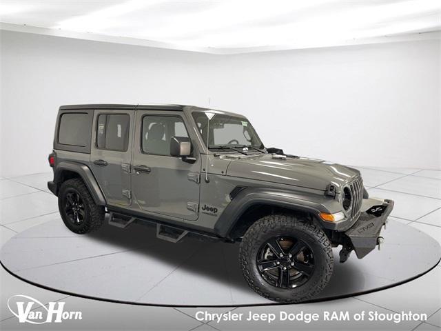 used 2020 Jeep Wrangler Unlimited car, priced at $29,377