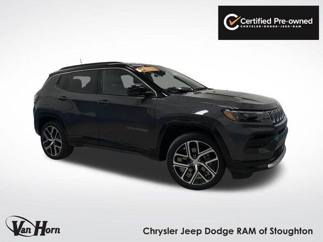 used 2024 Jeep Compass car, priced at $23,578