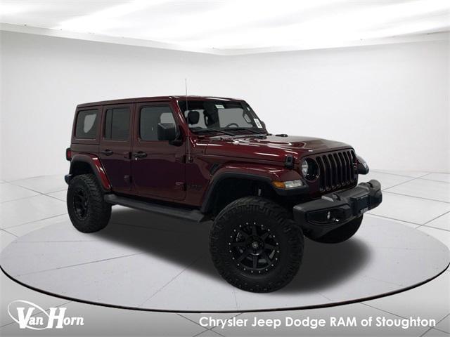 used 2021 Jeep Wrangler Unlimited car, priced at $32,453