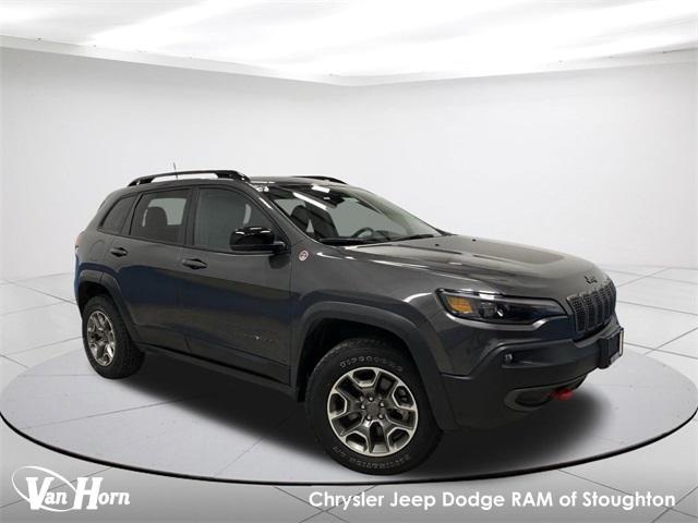 used 2022 Jeep Cherokee car, priced at $27,455