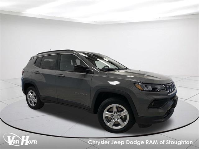 used 2023 Jeep Compass car, priced at $22,320