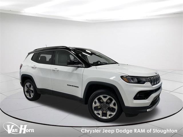 used 2022 Jeep Compass car, priced at $21,263