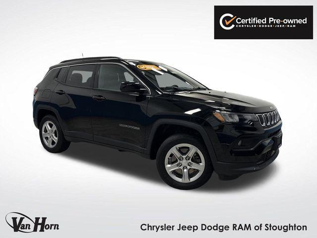 used 2023 Jeep Compass car, priced at $22,000