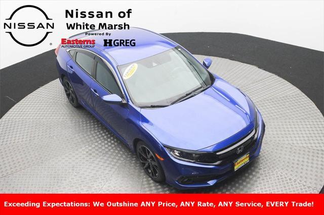 used 2020 Honda Civic car, priced at $21,690