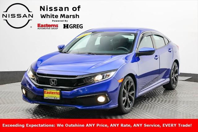 used 2020 Honda Civic car, priced at $21,690