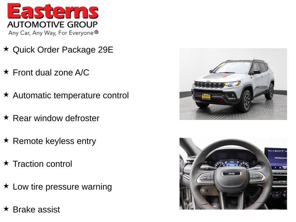 used 2024 Jeep Compass car, priced at $24,975