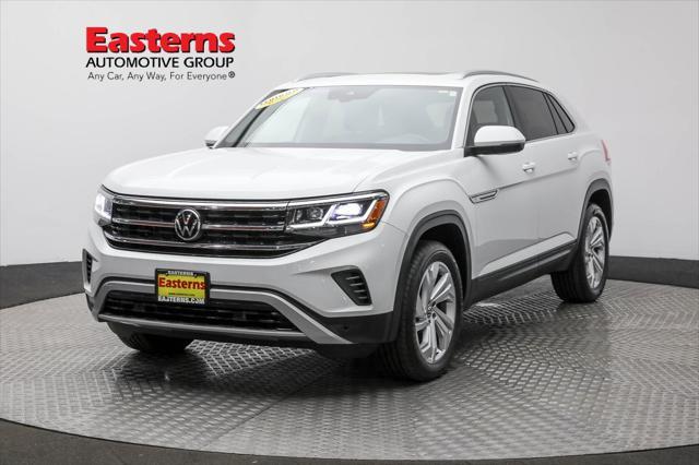 used 2021 Volkswagen Atlas Cross Sport car, priced at $27,950