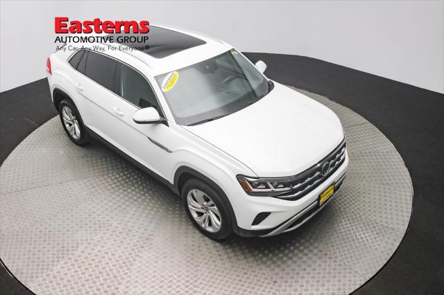 used 2021 Volkswagen Atlas Cross Sport car, priced at $27,950