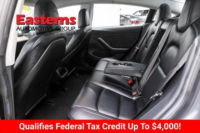 used 2018 Tesla Model 3 car, priced at $23,950