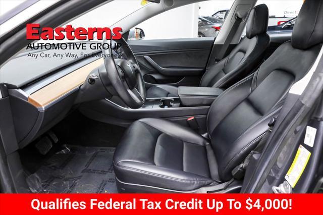 used 2018 Tesla Model 3 car, priced at $23,950