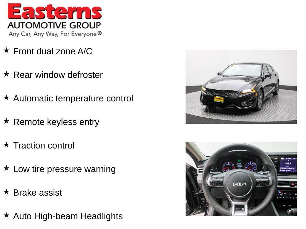 used 2023 Kia K5 car, priced at $20,375