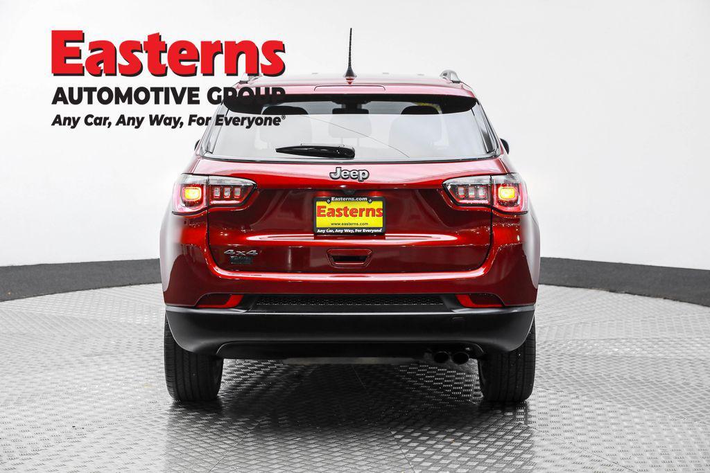 used 2021 Jeep Compass car, priced at $19,490