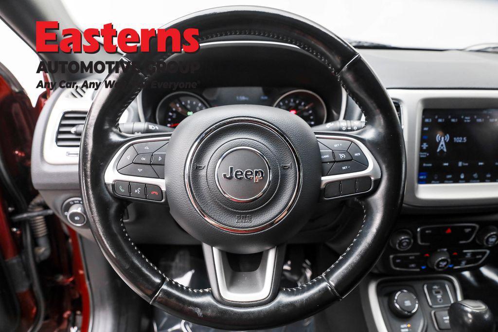 used 2021 Jeep Compass car, priced at $19,490