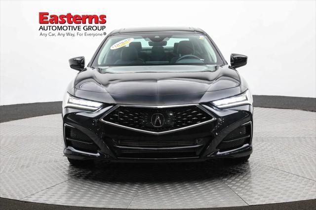 used 2021 Acura TLX car, priced at $27,690