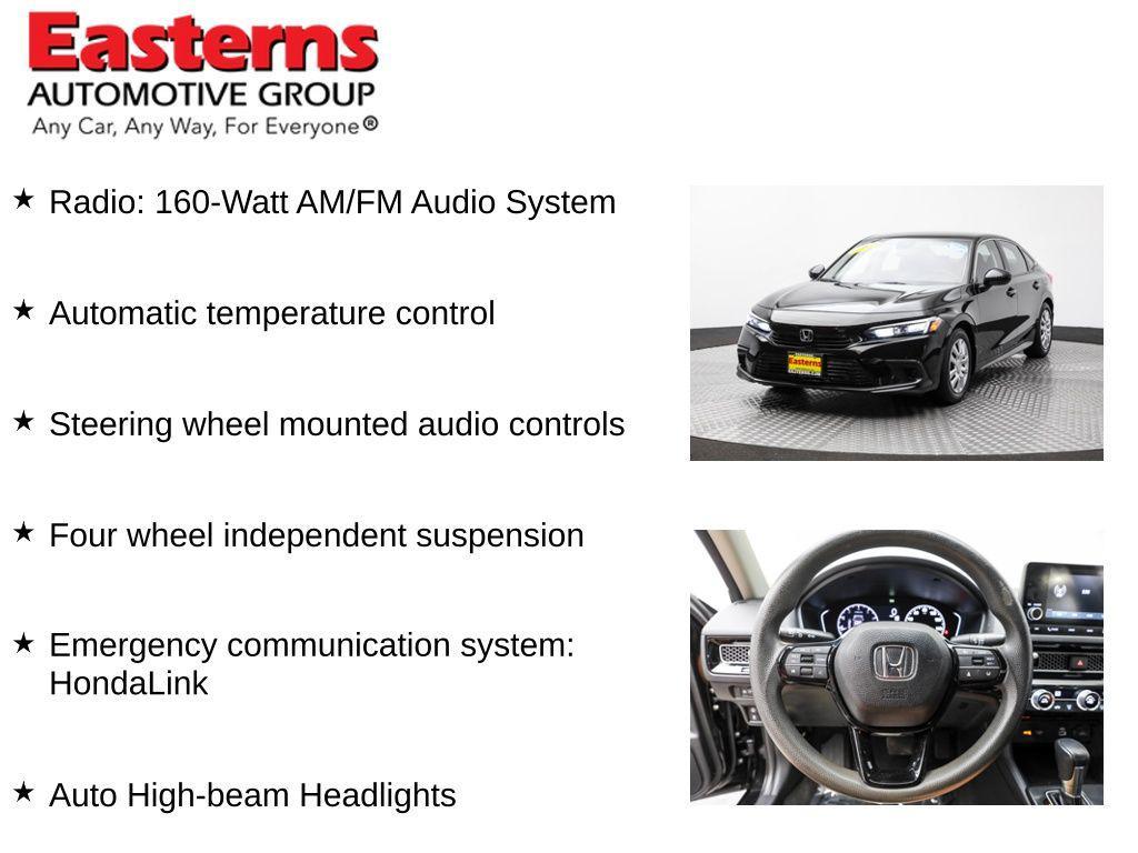 used 2022 Honda Civic car, priced at $20,950