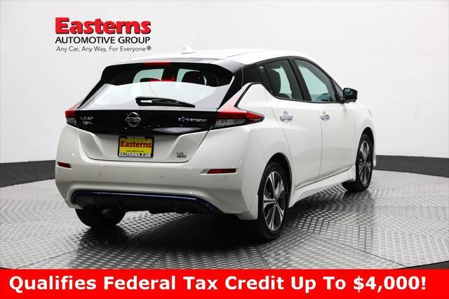 used 2021 Nissan Leaf car, priced at $19,950