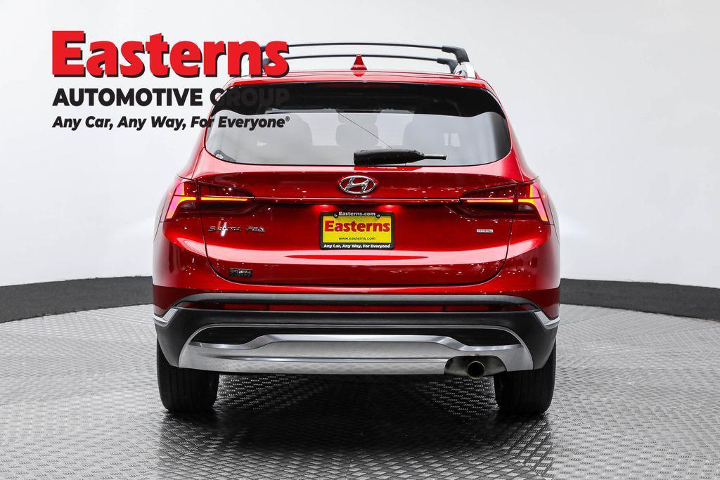 used 2022 Hyundai Santa Fe car, priced at $22,990