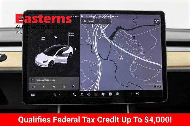 used 2019 Tesla Model 3 car, priced at $23,750