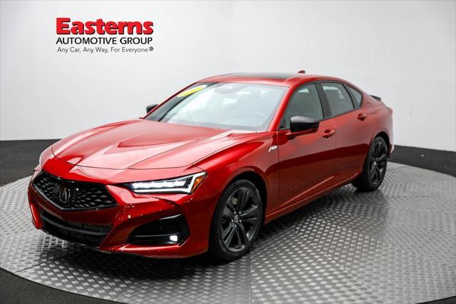 used 2021 Acura TLX car, priced at $28,490