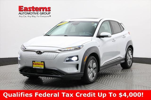 used 2020 Hyundai Kona EV car, priced at $20,350