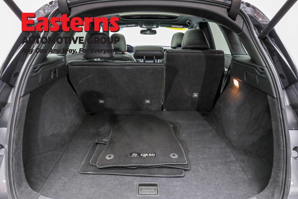 used 2022 INFINITI QX50 car, priced at $26,890