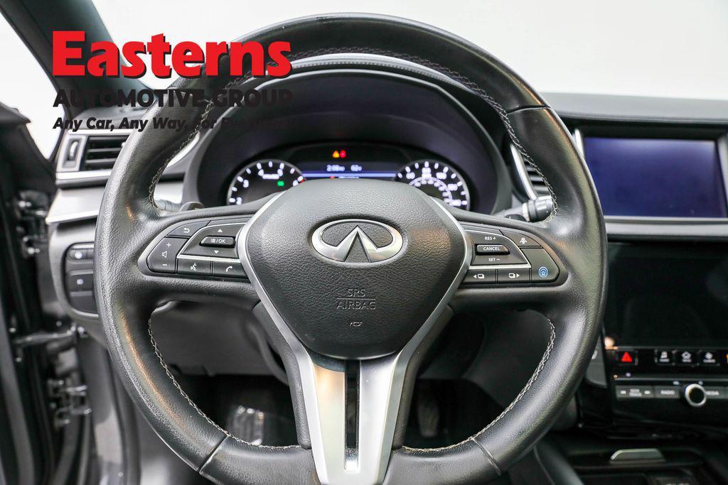 used 2022 INFINITI QX50 car, priced at $26,890