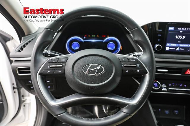 used 2021 Hyundai Sonata car, priced at $21,950