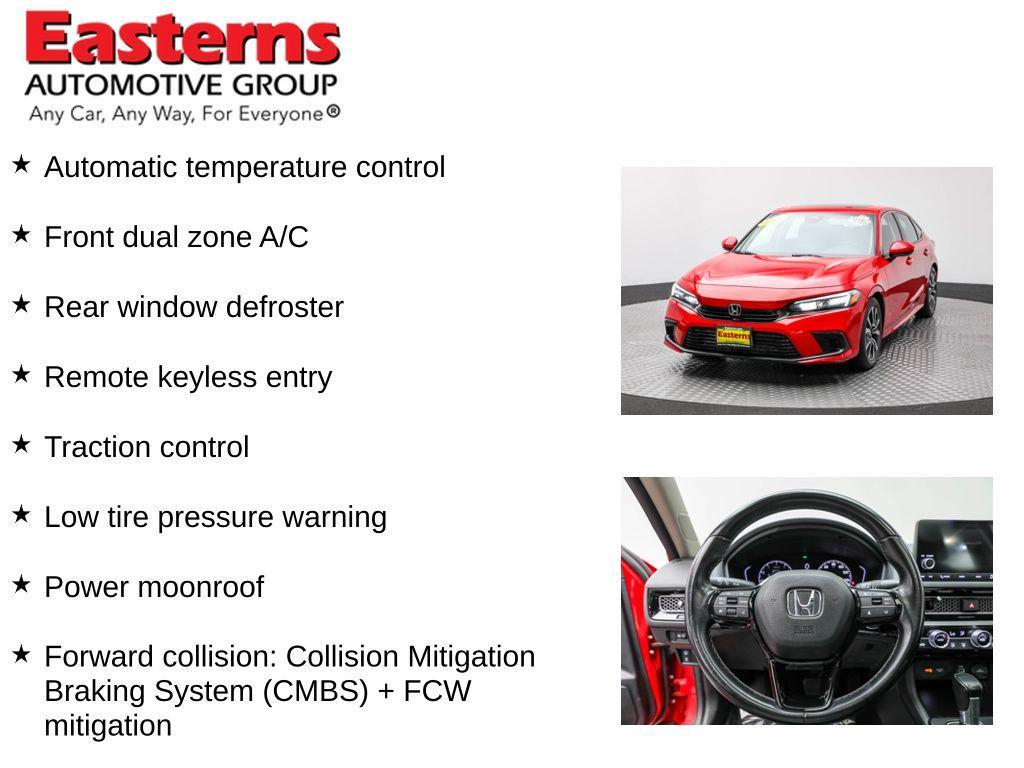 used 2022 Honda Civic car, priced at $23,190