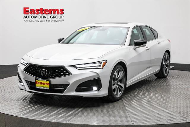 used 2021 Acura TLX car, priced at $28,490