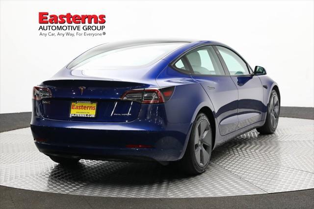 used 2021 Tesla Model 3 car, priced at $26,850