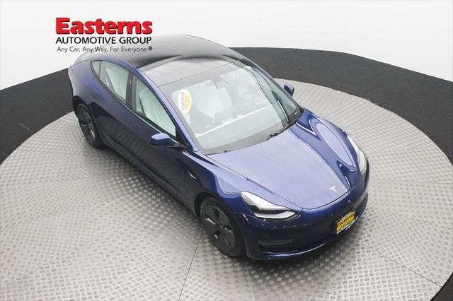 used 2021 Tesla Model 3 car, priced at $26,850