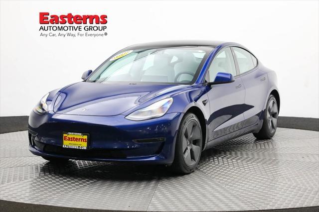 used 2021 Tesla Model 3 car, priced at $26,850