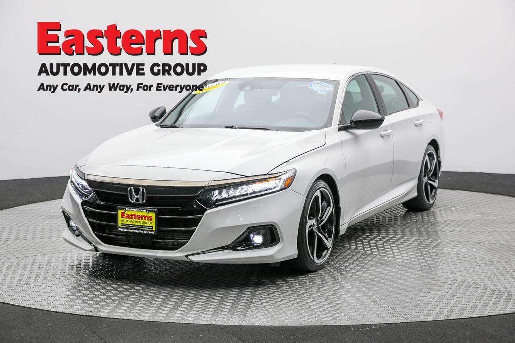 used 2021 Honda Accord car, priced at $23,375