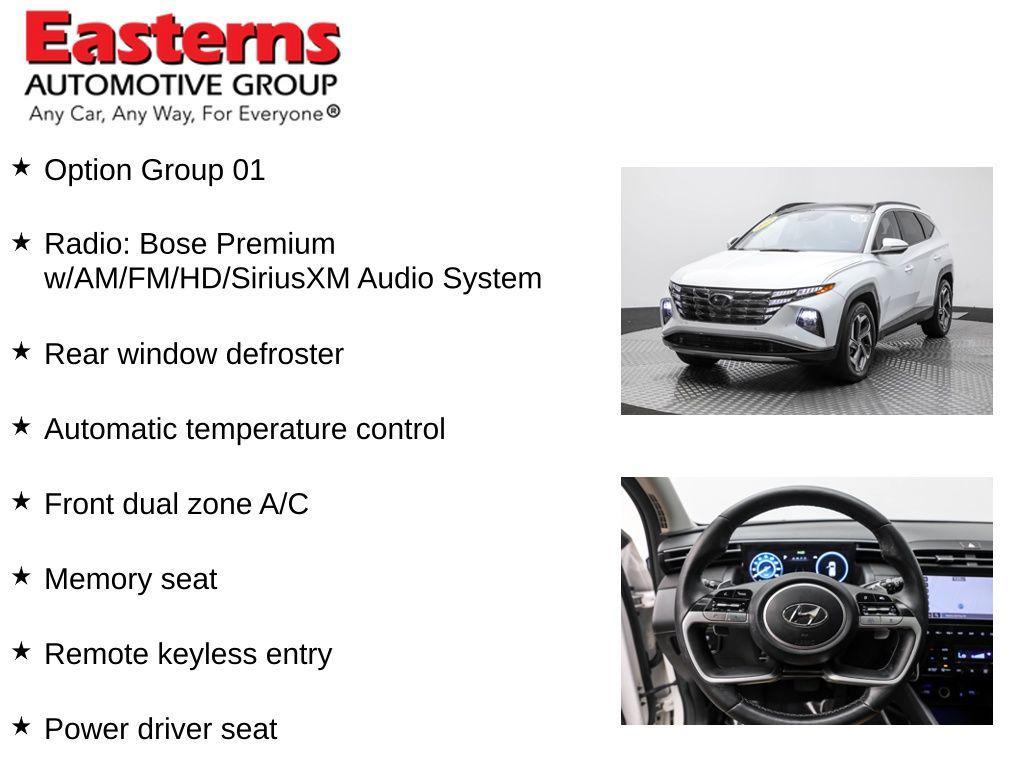 used 2022 Hyundai TUCSON Hybrid car, priced at $26,490