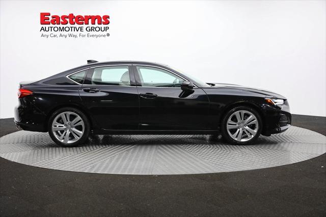 used 2021 Acura TLX car, priced at $25,750