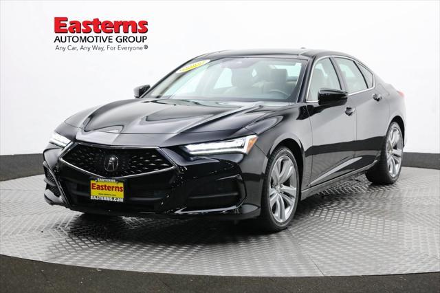 used 2021 Acura TLX car, priced at $25,750