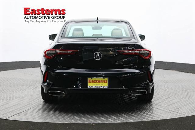 used 2021 Acura TLX car, priced at $25,750